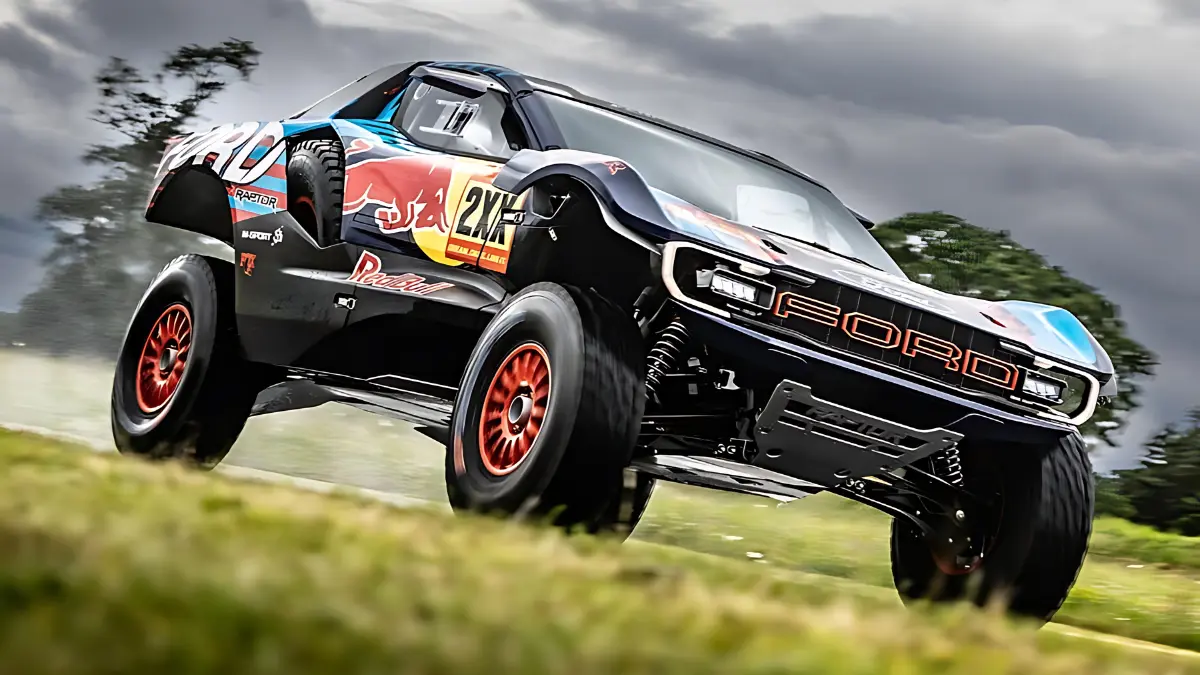 Ford Unveils Raptor T1+ Rally Raid Car for Dakar 2025