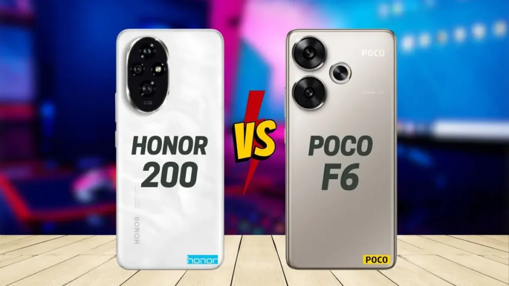 Honor 200 vs Poco F6