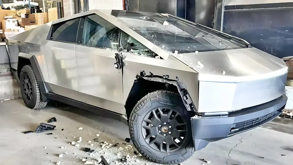 Tesla Cybertruck A Tale of Resilience Amid Crashes