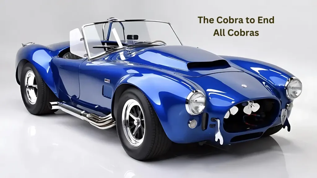 The Cobra to End All Cobras The Legendary Super Snake