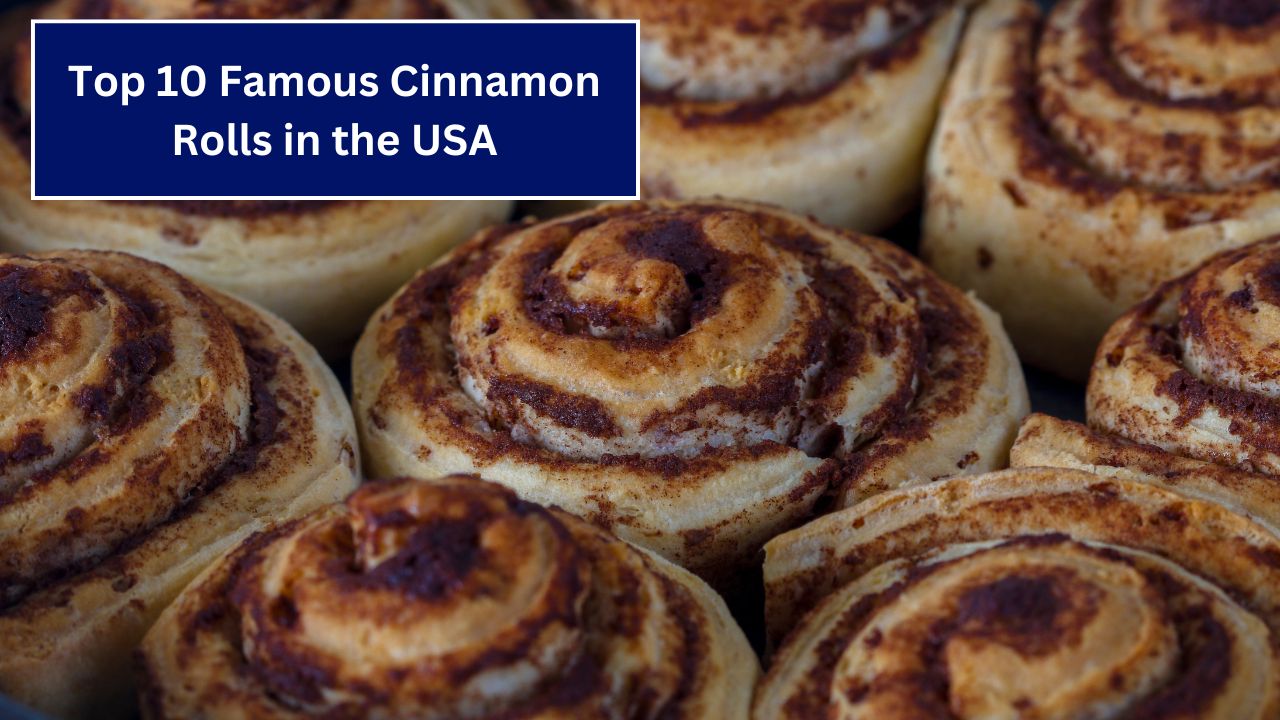 Top 10 Famous Cinnamon Rolls in the USA